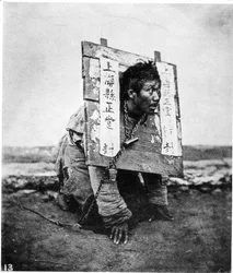 Chinesische Bestrafung, ca. 1867-72